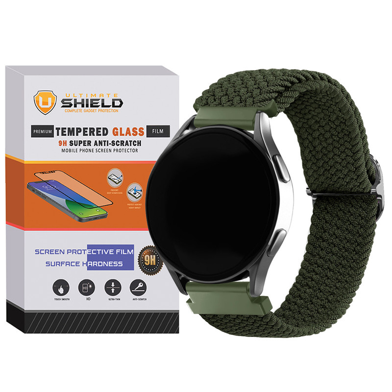 بند آلتیمیت شیلد مدل Braided UL TW مناسب برای ساعت هوشمند سامسونگ Galaxy Gear S3 Frontier SM-R760