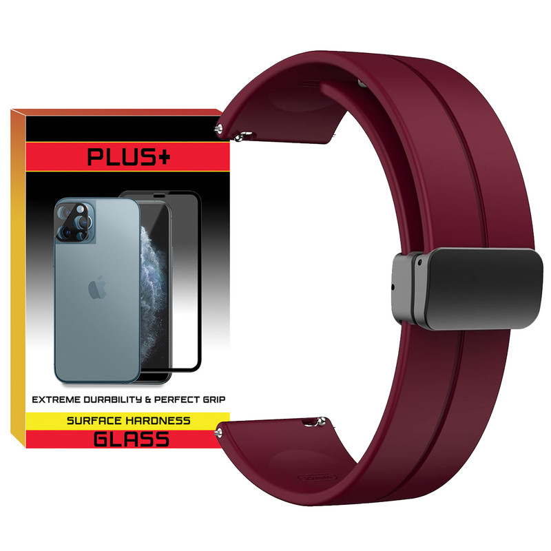 بند پلاس مدل SIC MAG PL مناسب برای ساعت هوشمند سامسونگ Galaxy watch 5 40mm / watch 5 44mm / watch 5 pro 45mm