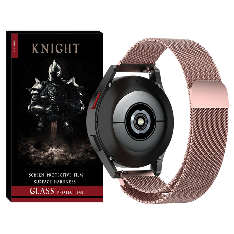 بند نایت مدل Milanese KT مناسب برای ساعت هوشمند سامسونگ Galaxy Watch 4/5/6/7/FE سایز 40/43/44/46/47 میلی متری
