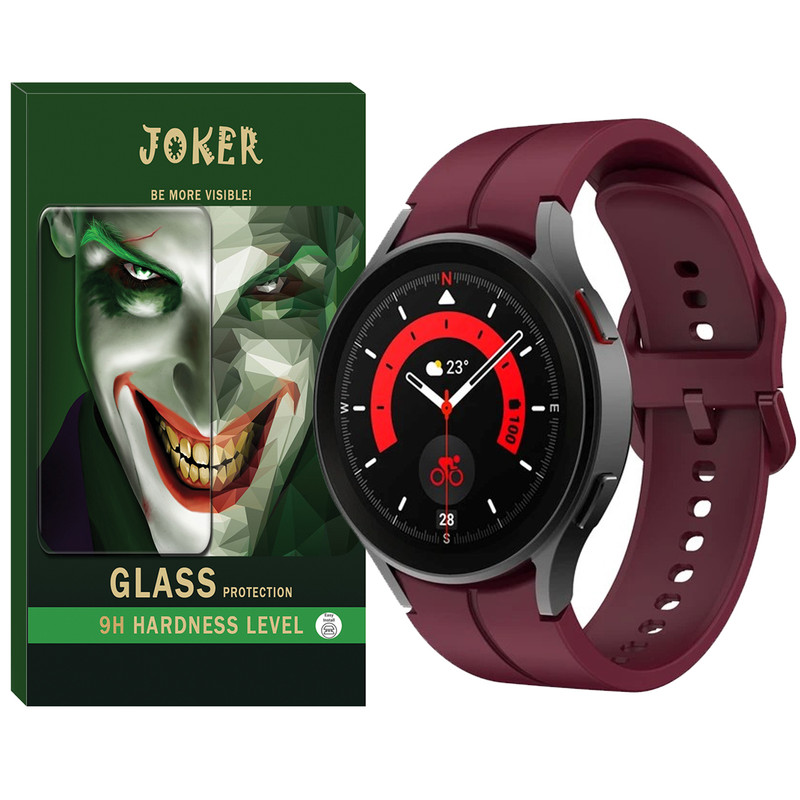 بند جوکر مدل Silic-ORG-JK مناسب برای ساعت هوشمند سامسونگ Galaxy Watch 6 Classic 47mm