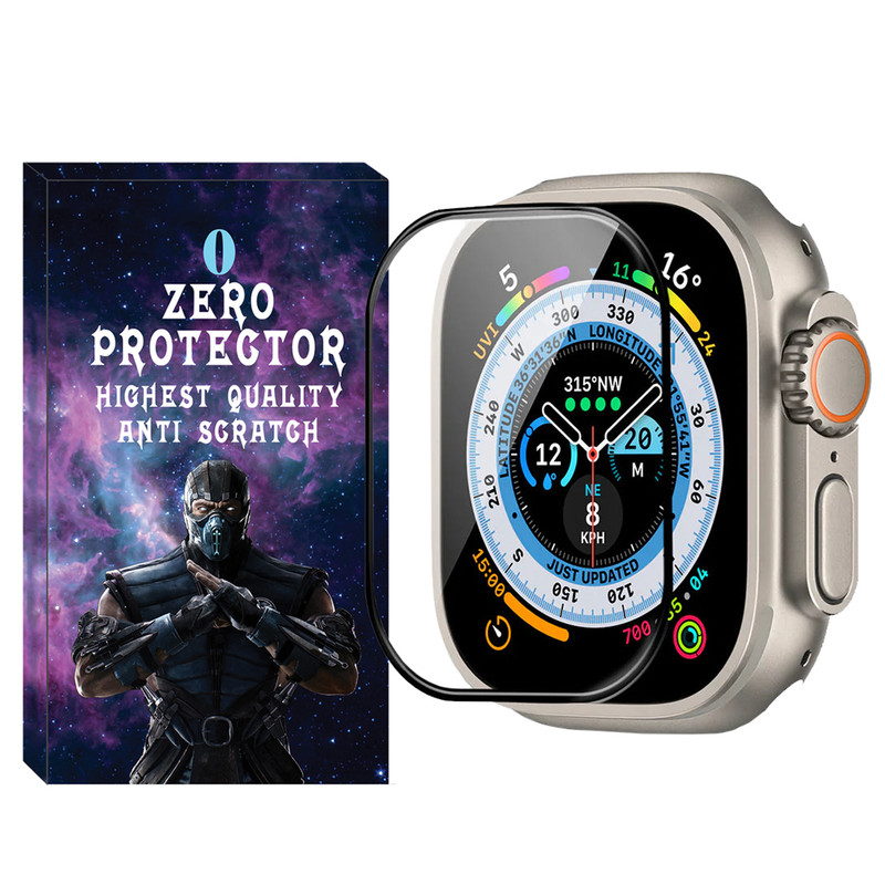 محافظ صفحه نمایش شیشه‌ای زیرو مدل SH-FULL-ZR مناسب برای ساعت هوشمند ویرفیت HK8 pro max / HK9 ultra 2 / T900 Ultra