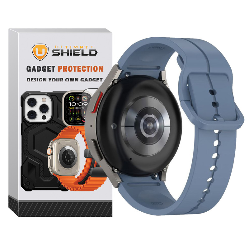 بند آلتیمیت شیلد مدل Silic ORG AC مناسب برای ساعت هوشمند سامسونگ Galaxy Watch 4 40mm / Watch 4 44mm / Watch 4 Classic 42mm / Watch 4 Classic 46mm