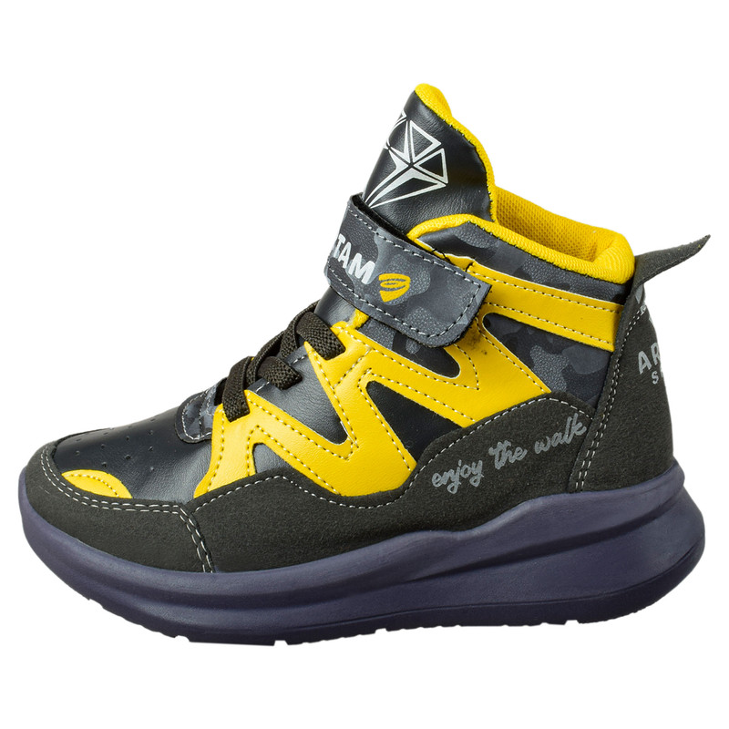 نیم‌بوت دخترانه مدل بند کشی برچسبی YW.3732