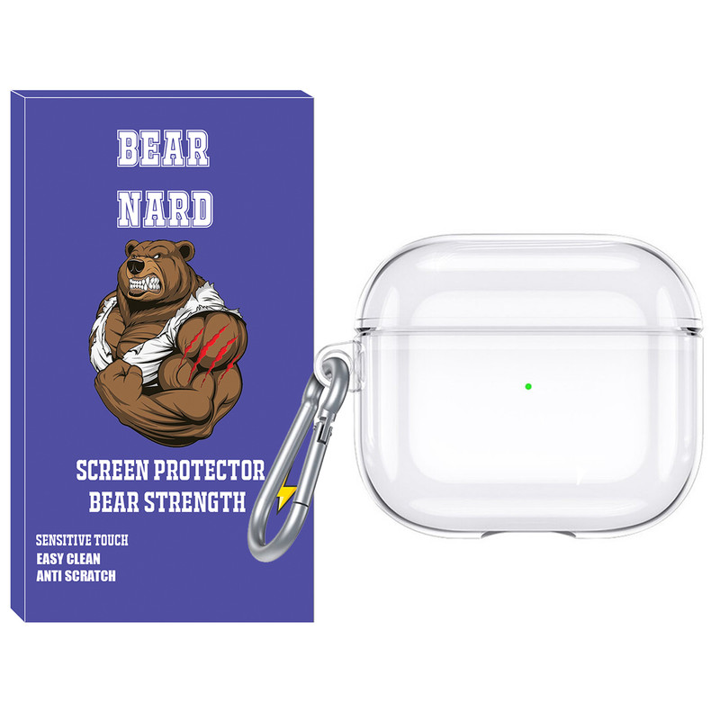 کاور برنارد مدل Clear-BR مناسب برای کیس اپل ایرپاد Airpods Pro 2