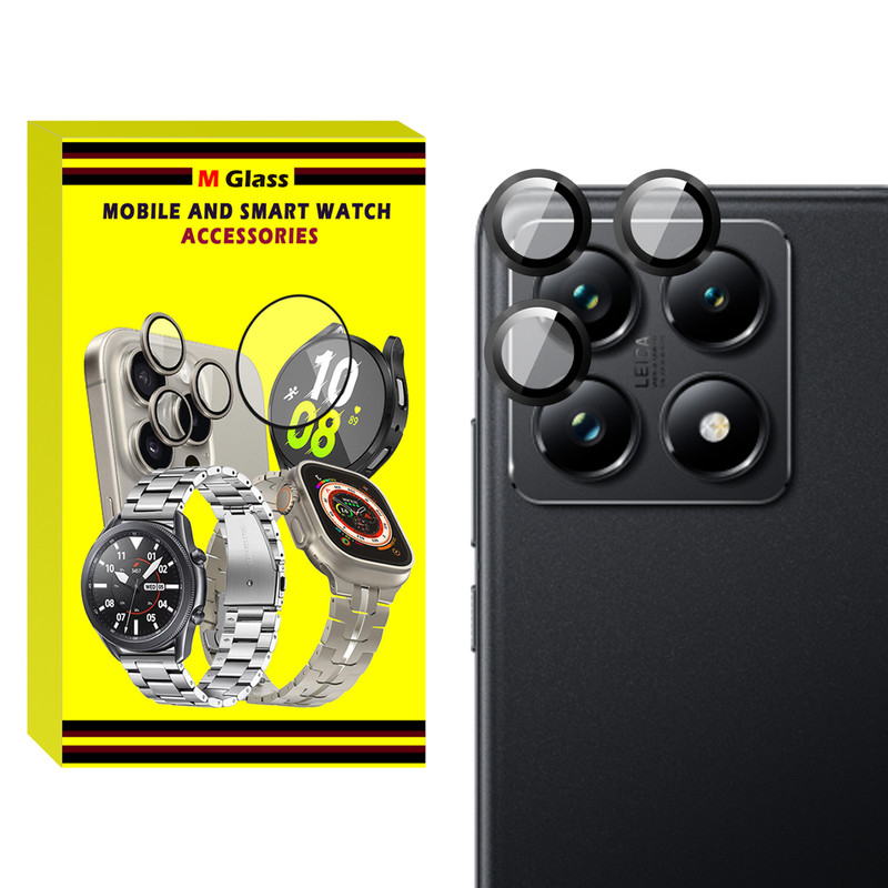محافظ لنز دوربین رینگی ام‌گلس مدل Ring Protector مناسب برای گوشی موبایل شیائومی 14T Pro 5G
