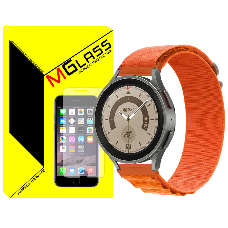 بند ام‌گلس مدل Alpine-MG مناسب برای ساعت هوشمند سامسونگ Galaxy Watch 6 40mm / 6 44mm / Classic 43mm / Classic 47mm