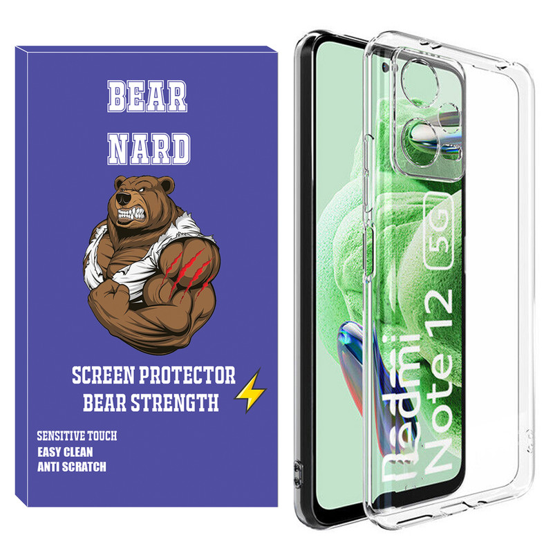 کاور برنارد مدل Clear مناسب برای گوشی موبایل شیائومی Poco X5 5G / Redmi Note 12 5G