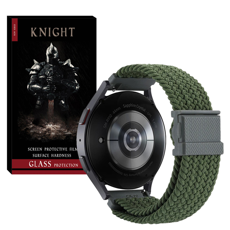 بند نایت مدل Braided Magnet KT مناسب برای ساعت هوشمند سامسونگ Galaxy watch 6 40mm / 6 44mm / 6 classic 43mm / 6 classic 47mm