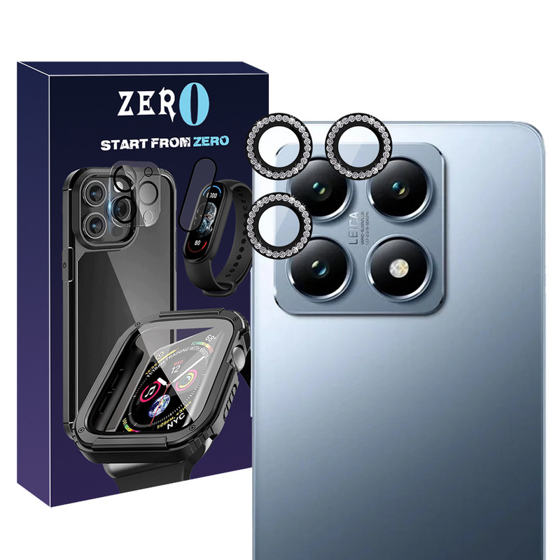 محافظ لنز دوربین زیرو مدل Ring Diamond ZR مناسب برای گوشی موبایل شیائومی Mi 14T