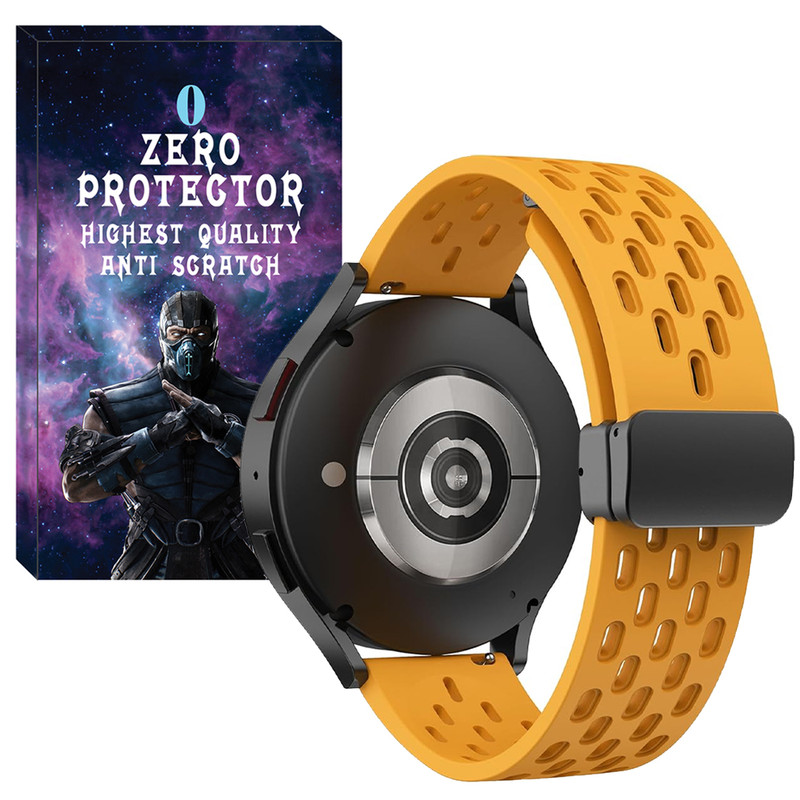 بند زیرو مدل SPL NK Mag ZR مناسب برای ساعت هوشمند سامسونگ Watch 3 size 41mm / Galaxy Watch 4 40mm / watch 4 42mm / watch 4 44mm / watch 4 46mm