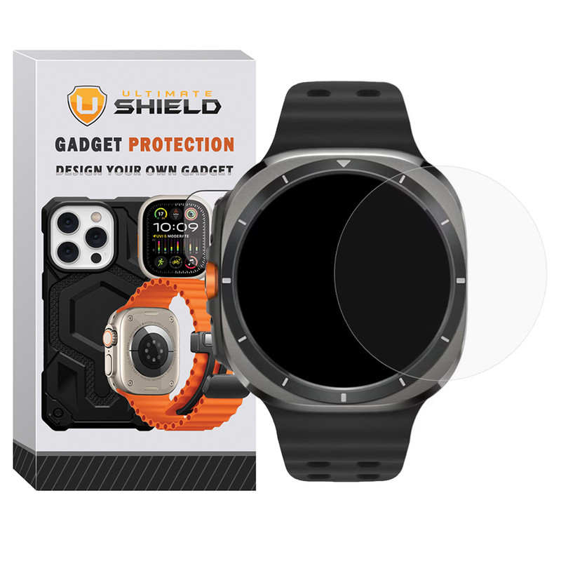 محافظ صفحه نمایش شیشه‌ای آلتیمیت شیلد مدل Glass-UL مناسب برای ساعت هوشمند سامسونگ Galaxy Watch 7 Ultra 47mm