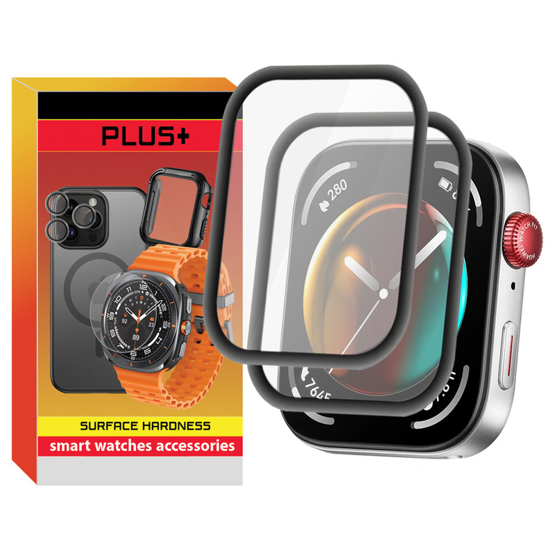 محافظ صفحه نمایش پلاس مدل Pmma-PL مناسب برای ساعت هوشمند هوآوی Watch Fit 3 بسته دو عددی
