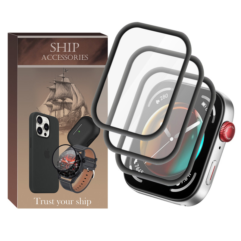 محافظ صفحه نمایش شیپ مدل Pmma-SH مناسب برای ساعت هوشمند هوآوی Watch Fit 3 بسته سه عددی