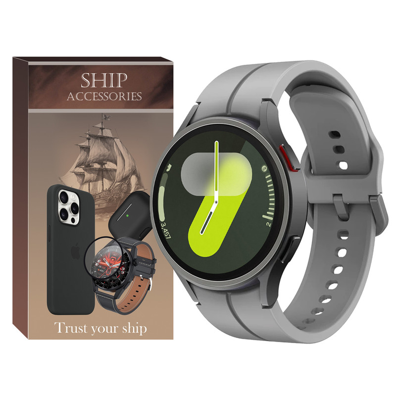 بند شیپ مدل Silic ORG SH مناسب برای ساعت هوشمند سامسونگ Galaxy Watch 7 44mm / Galaxy Watch 7 40mm