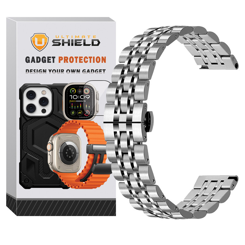 بند آلتیمیت شیلد مدل 7Row UL مناسب برای ساعت هوشمند سامسونگ Galaxy Watch 7 44mm