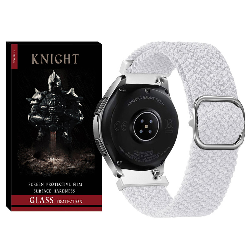 بند نایت مدل Braided KT مناسب برای ساعت هوشمند سامسونگ Galaxy Watch 4/5/6/7/FE سایز 40/43/44/46/47 میلی متری