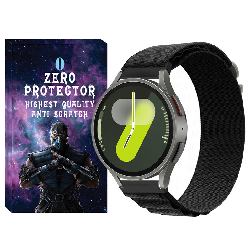 بند زیرو مدل Alpine ZR مناسب برای ساعت هوشمند سامسونگ Galaxy Watch 4/5/6/7/FE سایز 40/43/44/46/47 میلی متری