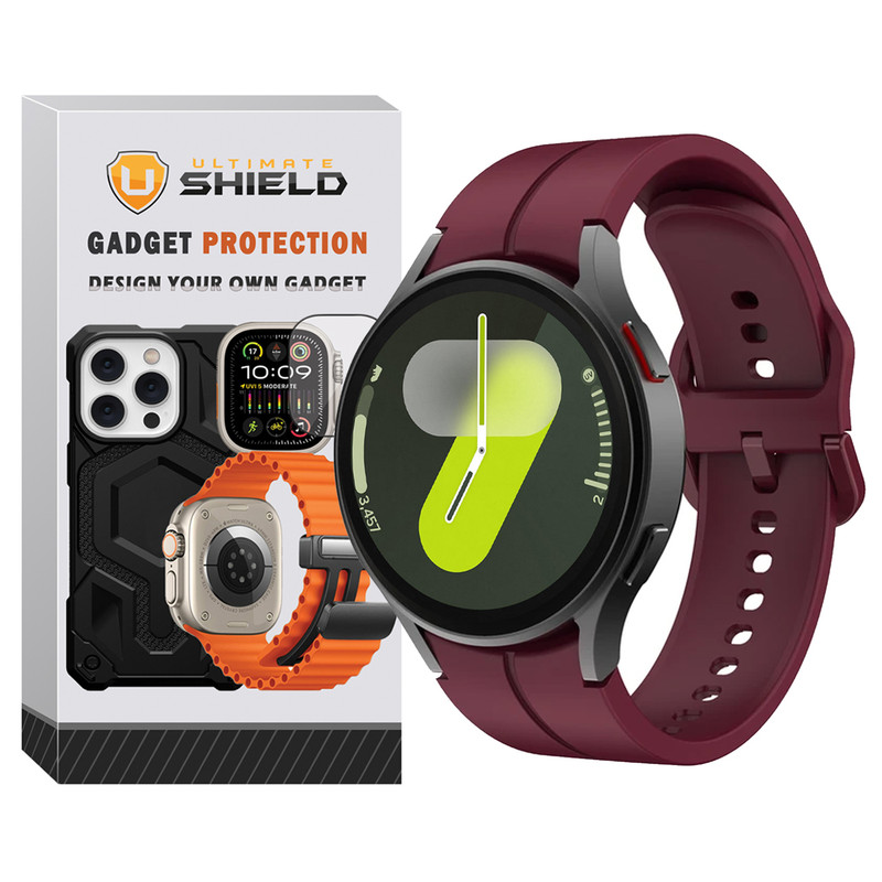 بند آلتیمیت شیلد مدل Silic ORG UL مناسب برای ساعت هوشمند سامسونگ Galaxy Watch FE