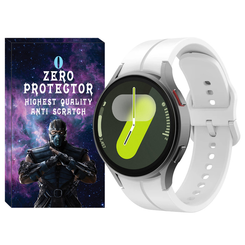 بند زیرو مدل Silic ORG ZR مناسب برای ساعت هوشمند سامسونگ Galaxy Watch 4/5/6/7/FE سایز 40/43/44/46/47 میلی متری