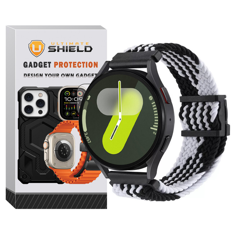 بند آلتیمیت شیلد مدل Braided Magnet UL مناسب برای ساعت هوشمند سامسونگ Galaxy Watch 7 44mm / Galaxy Watch 7 40mm / Galaxy Watch FE