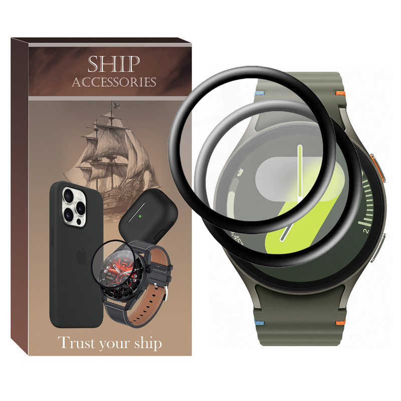 محافظ صفحه نمایش شیپ مدل Pmma-SH مناسب برای ساعت هوشمند سامسونگ Galaxy Watch 7 40mm بسته دو عددی