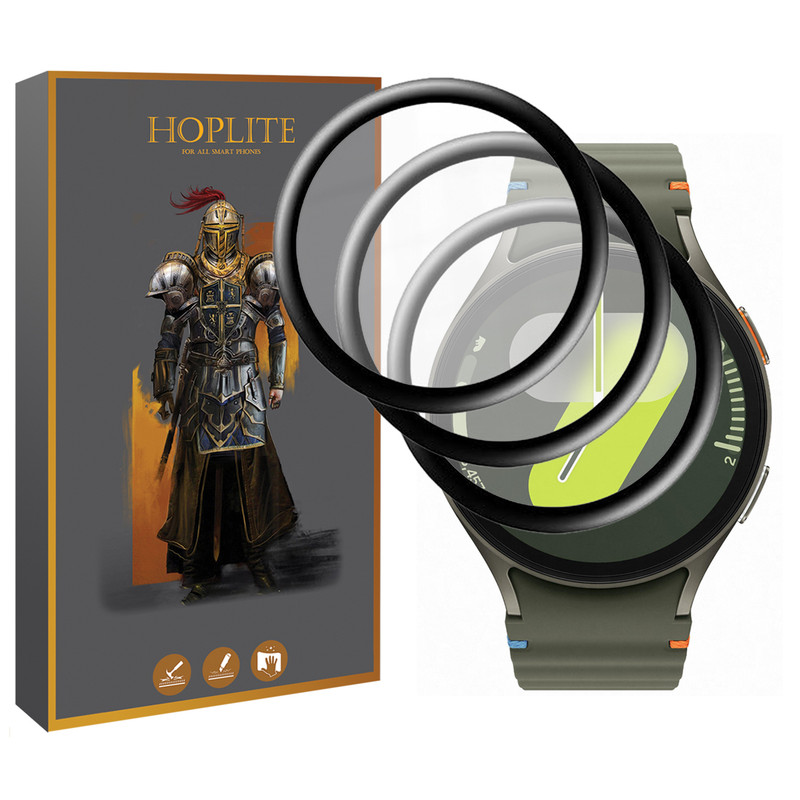 محافظ صفحه نمایش هاپلایت مدل Pmma-HL مناسب برای ساعت هوشمند سامسونگ Galaxy Watch 7 40mm بسته سه عددی