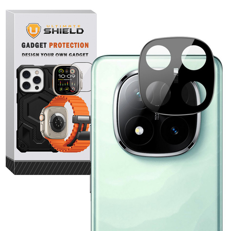 محافظ لنز دوربین آلتیمیت شیلد مدل 3D-UL مناسب برای گوشی موبایل شیائومی Redmi Note 14 Pro Plus 5G