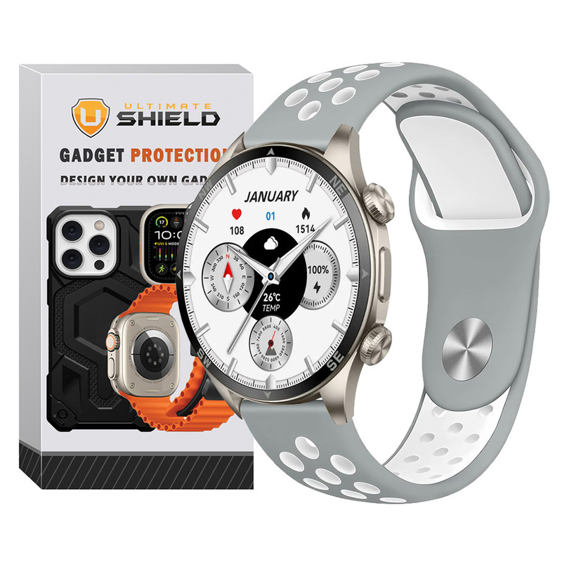 بند آلتیمیت شیلد مدل NK_SIC TW مناسب برای ساعت هوشمند گلوریمی GX Sport 22mm