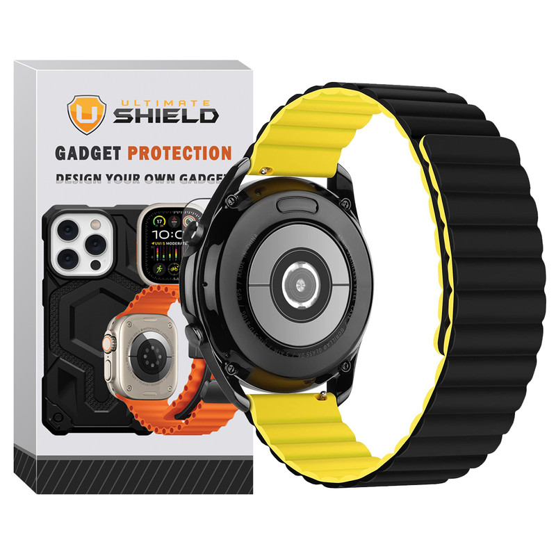 بند آلتیمیت شیلد مدل SIC Link UL BK TW مناسب برای ساعت هوشمند سامسونگ Galaxy Watch 3 45mm