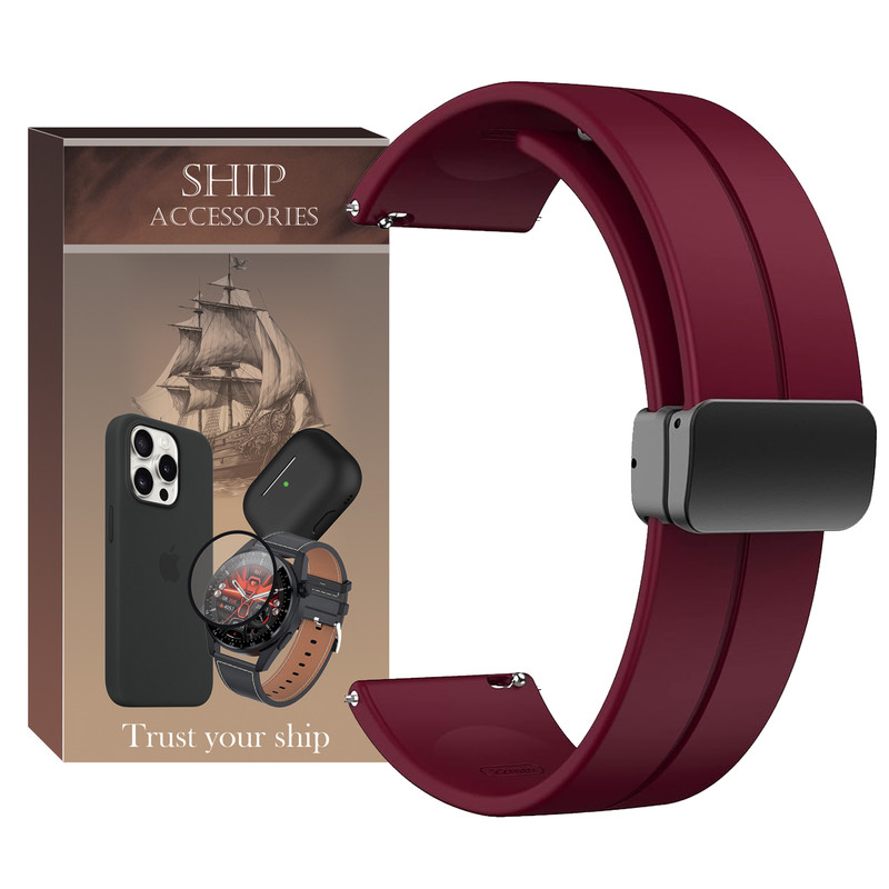 بند شیپ مدل SIC MAG SH مناسب برای ساعت هوشمند امیزفیت GTS / GTS 2 / GTS 2 mini / GTS 2E / GTS 3