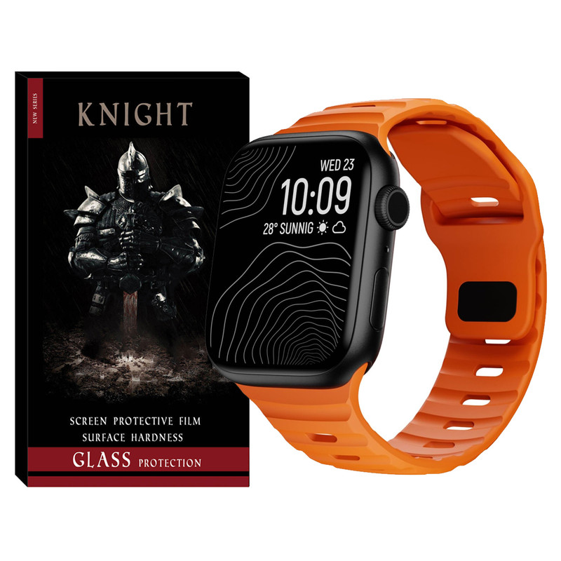 بند نایت مدل Spig Sport KT مناسب برای ساعت هوشمند اپل سری Se/1/2/3/4/5/6/7/8/9 سایز 38/40/41 میلی متری