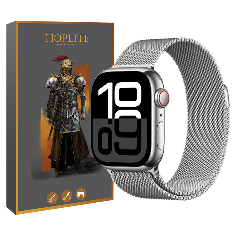 بند هاپلایت مدل Milanese HL مناسب برای اپل واچ سری 10 سایز 46 میلی متری