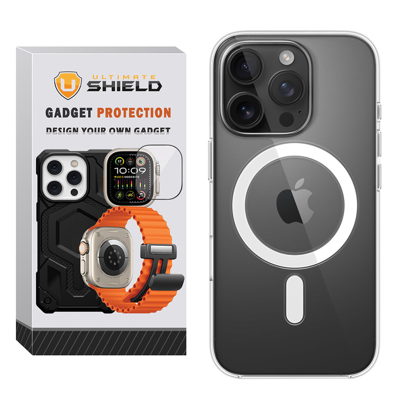 کاور آلتیمیت شیلد مدل Clear Magsafe UL مناسب برای گوشی موبایل اپل iPhone 16 Pro Max