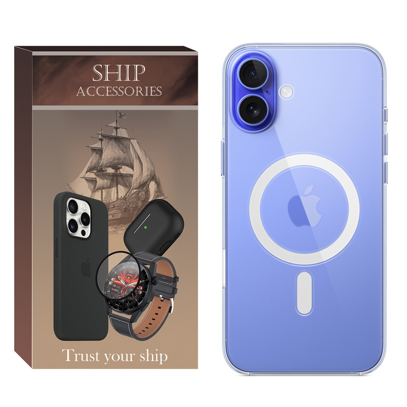 کاور شیپ مدل Clear Magsafe SH مناسب برای گوشی موبایل اپل iPhone 16