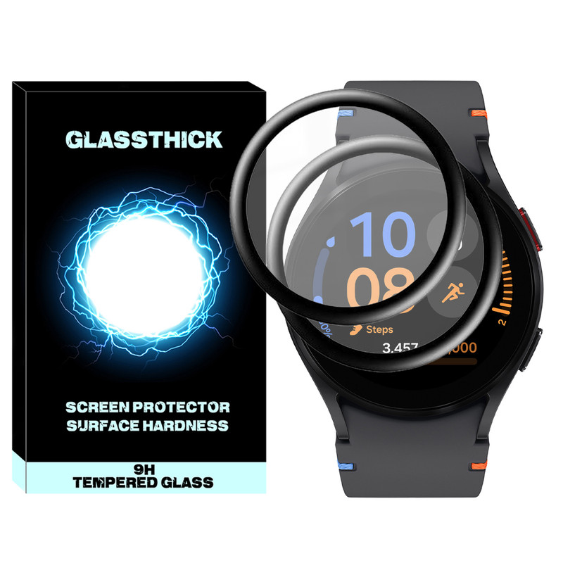 محافظ صفحه نمایش نانو گلستیک مدل Pmma-GL مناسب برای ساعت هوشمند سامسونگ Galaxy Watch FE بسته دو عددی