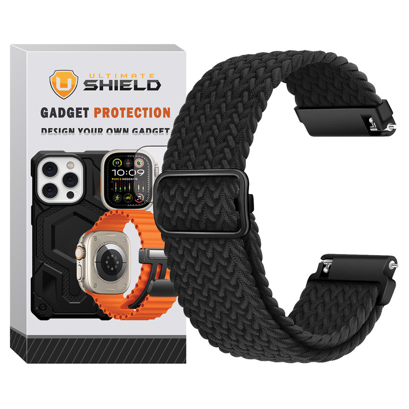 بند آلتیمیت شیلد مدل Braided UL TW مناسب برای ساعت هوشمند هاینو تکو RW-23