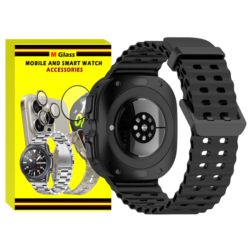 بند ام‌گلس مدل Marin Bbuckle MG مناسب برای ساعت هوشمند سامسونگ Galaxy Watch 7 Ultra 47mm