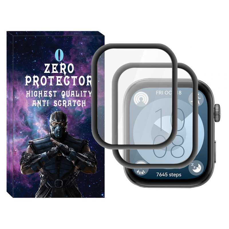 محافظ صفحه نمایش زیرو مدل Pmma-ZR مناسب برای ساعت هوشمند هوآوی Watch Fit 3 بسته دو عددی