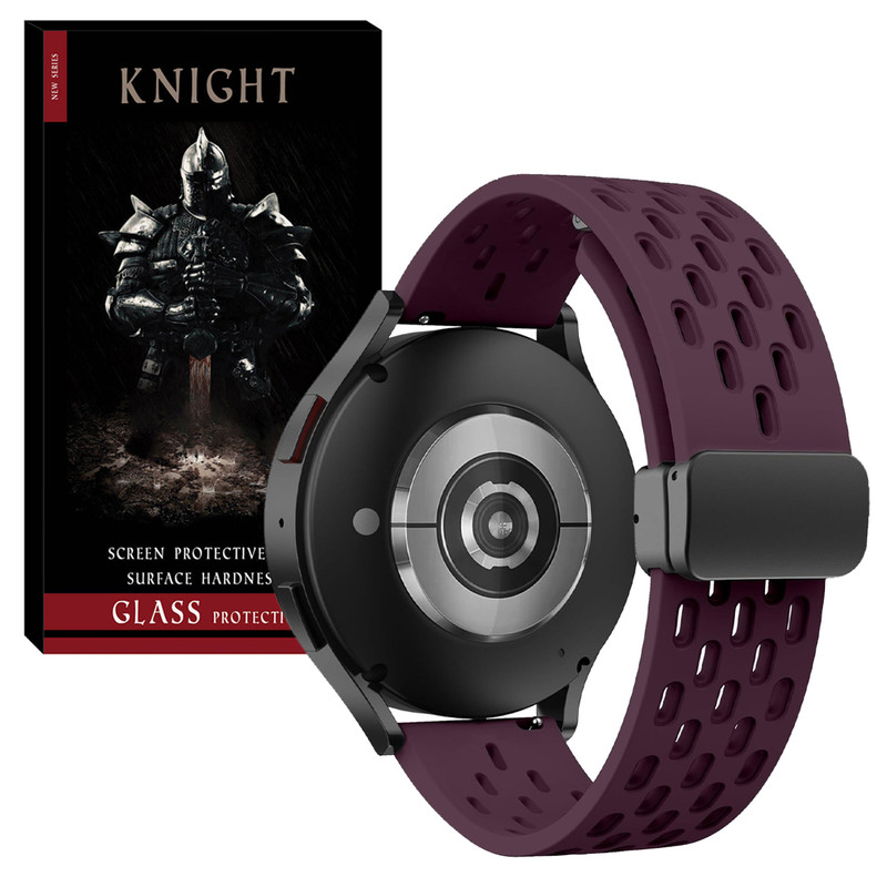 بند نایت مدل SPL NK Mag KT مناسب برای ساعت هوشمند سامسونگ Galaxy watch Active 40mm / Active 2 40mm / Active 2 44mm
