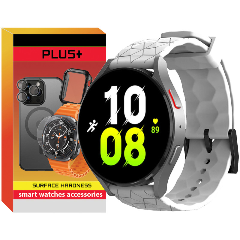 بند پلاس مدل Rhombus PL مناسب برای ساعت هوشمند سامسونگ Galaxy Watch 4 44mm / 5 44mm / 6 44mm / 7 44mm