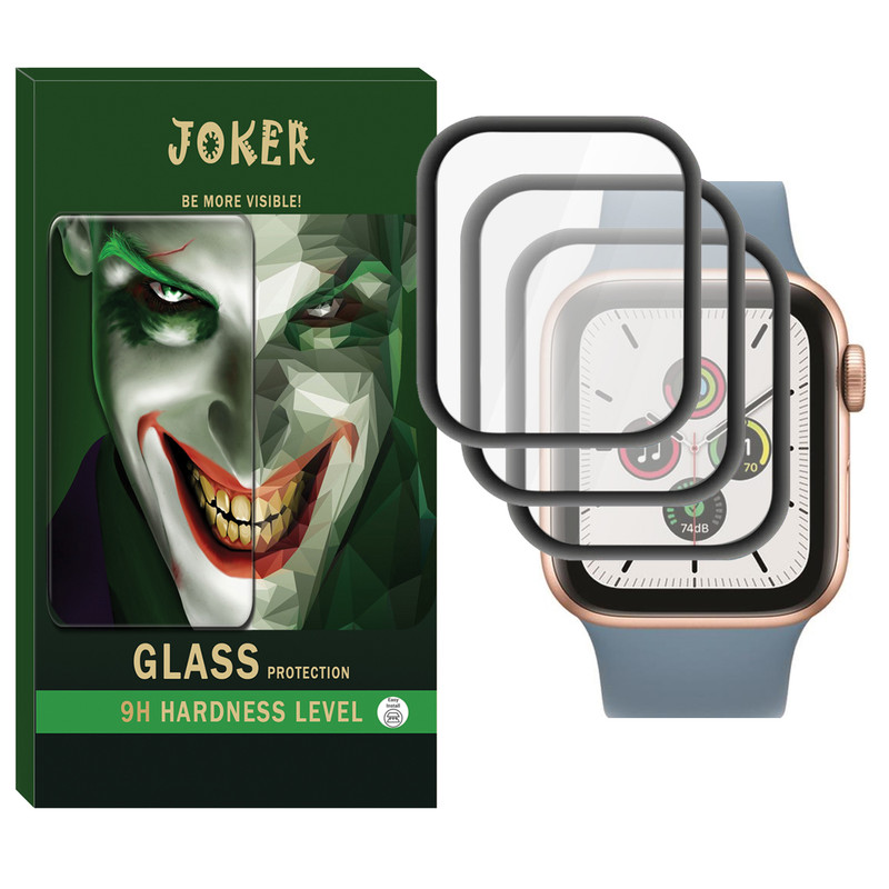 محافظ صفحه نمایش نانو جوکر مدل NJK مناسب برای ساعت هوشمند اپل سری 7 SE 40 میلی متری بسته سه عددی