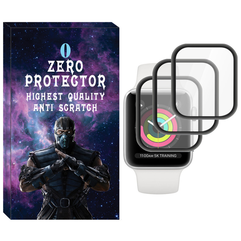 محافظ صفحه نمایش نانو زیرو مدل NZO مناسب برای ساعت هوشمند اپل iWatch 42mm بسته سه عددی