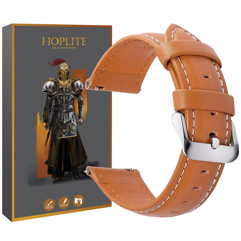 بند هاپلایت مدل Simple Leather HL TW مناسب برای ساعت هوشمند آمیزفیت GTR 47mm / GTR 3 / Stratos 3 / Pop 3S