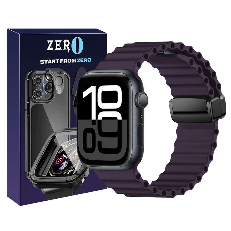 بند زیرو مدل Ocean ORG ZR مناسب برای اپل واچ سری 10 سایز 46 میلی متری