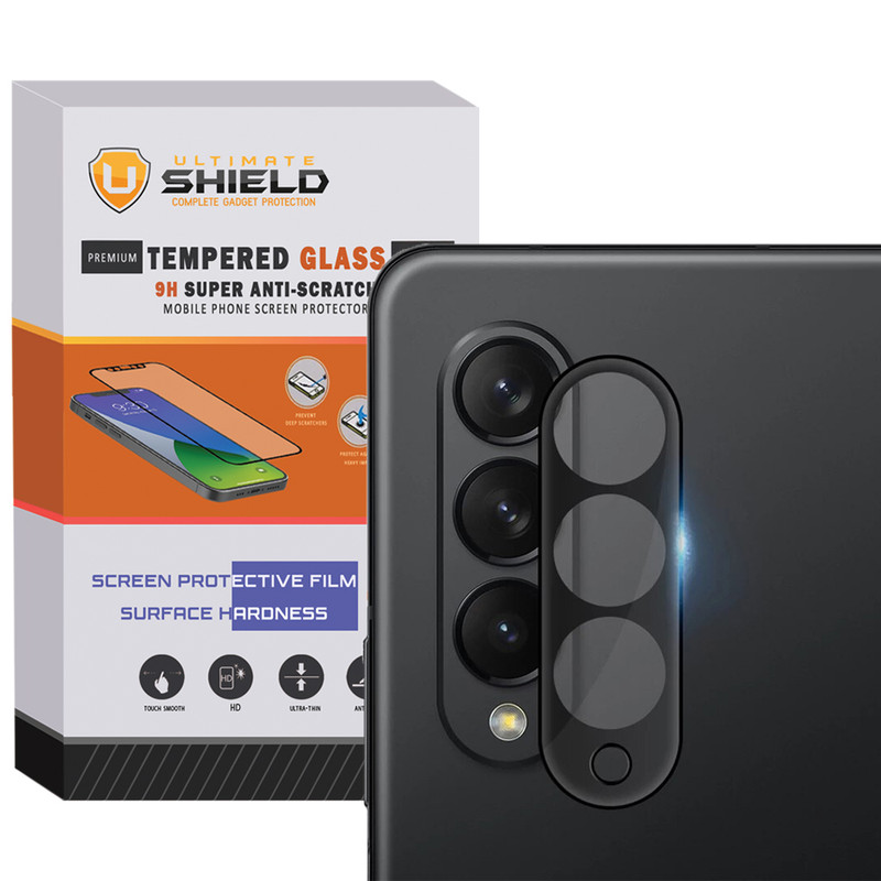 محافظ لنز دوربین آلتیمیت شیلد مدل 3D-UL مناسب برای گوشی موبایل Galaxy Z Fold 3 