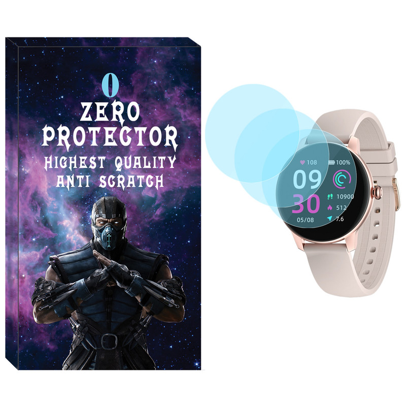 محافظ صفحه نمایش نانو زیرو مدل NZO مناسب برای ساعت هوشمند شیائومی Kieslect L11 بسته سه عددی