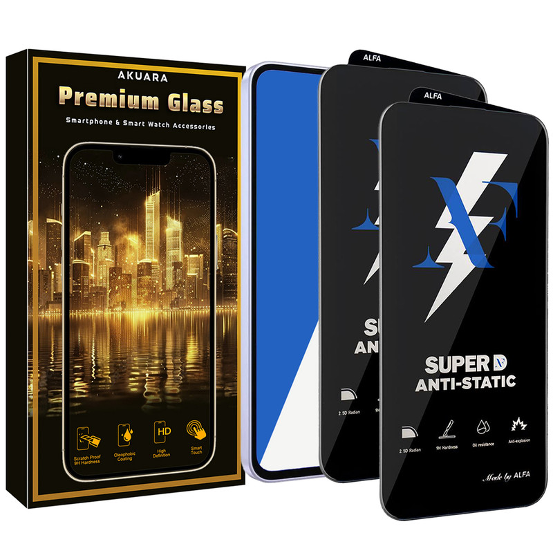 محافظ صفحه نمایش آکوآرا مدل Premium SuperD ASD2 مناسب برای گوشی موبایل شیائومی Redmi Note 9S/9 Pro / Note 10 Pro / Note 11 Pro / Mi 11T / Mi 11T Pro / Mi 10T Lite / Poco X3 / Poco X3 Pro / Poco X3 NFC / Poco X4 Pro مجموعه دو عددی