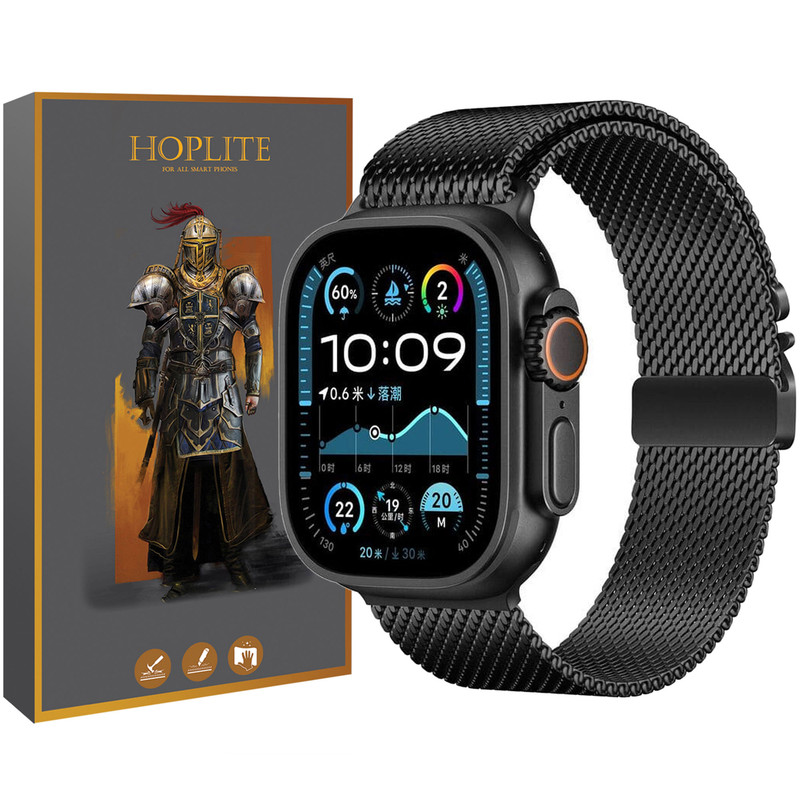 بند هاپلایت مدل Milanese NV HL مناسب برای ساعت هوشمند ویرفیت HK8 Pro max / HK9 Ultra 2 / T900 ultra