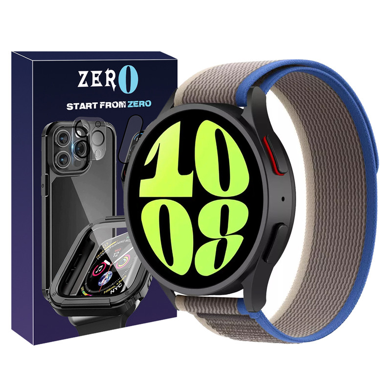 بند زیرو مدل Trail Loop ZR مناسب برای ساعت هوشمند سامسونگ Galaxy Watch 6 40mm / 6 44mm / 6 Classic 43mm / 6 Classic 47mm