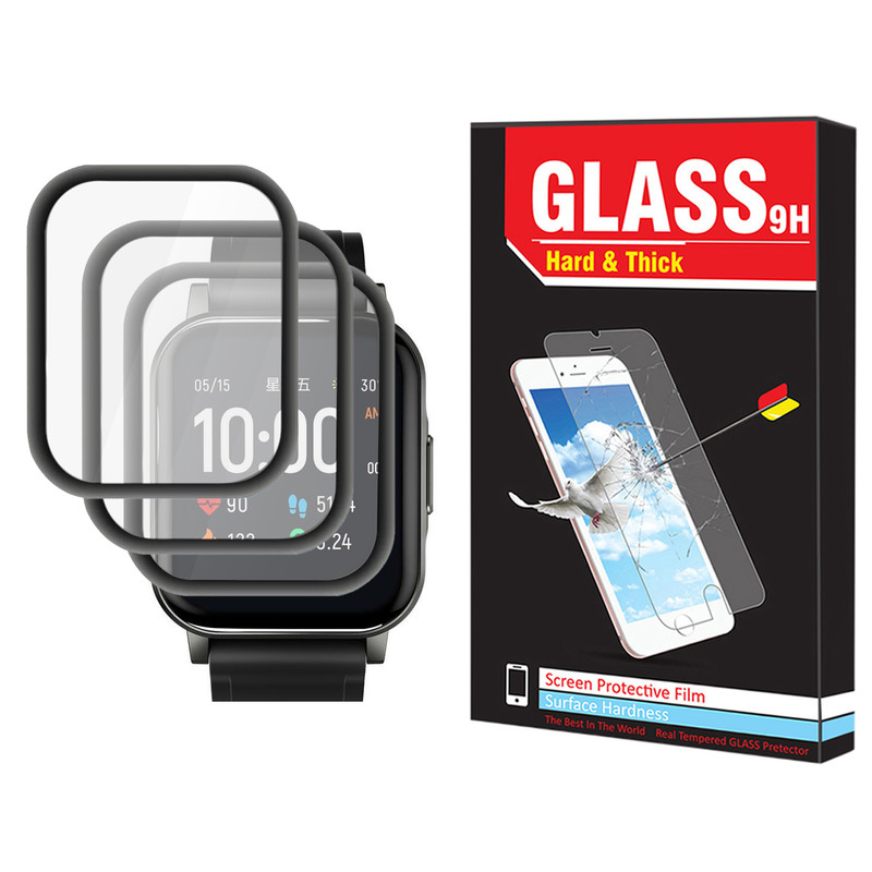 محافظ صفحه نمایش نانو هارد اند تیک مدل NHT مناسب برای ساعت هوشمند شیائومی Haylou LS02 بسته سه عددی